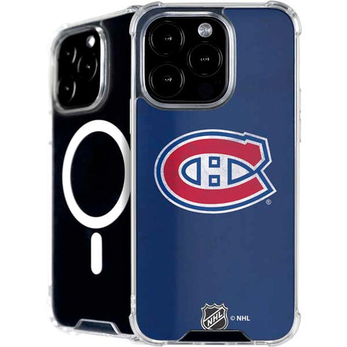 NHL Montreal Canadiens Distressed iPhone 16 Pro MagSafe Case